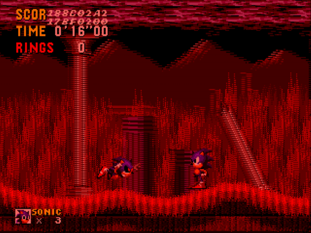 An Ordinary Sonic ROM Hack Screenshot 1